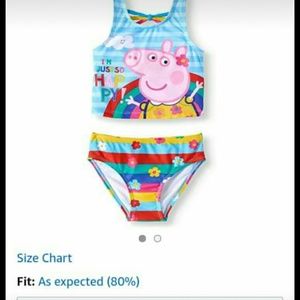 Peppa pig bathing suite